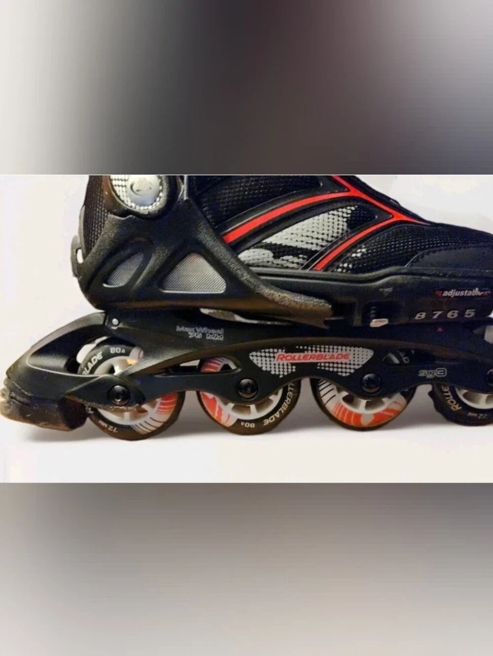 Spitfire Kids Inline Skates - Black & Red